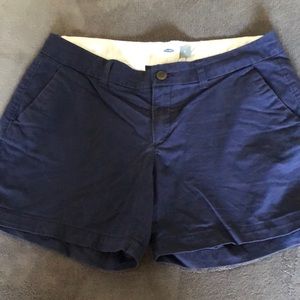 Navy blue shorts